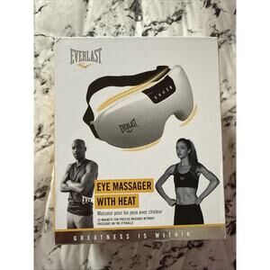 Everlast Eye Massager - For Chronic Headaches, Vision Strain & Stress Relief NEW